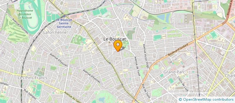 localisation de l'entreprise MADAME CORALIE HOSTIOU à LE BOUSCAT