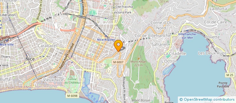 localisation de l'entreprise MADAME CORALIE ISOLA RUSSO  NICE