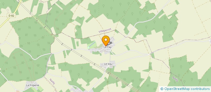 localisation de l'entreprise MADAME CORALIE JOIGNEAUX à NAILLY