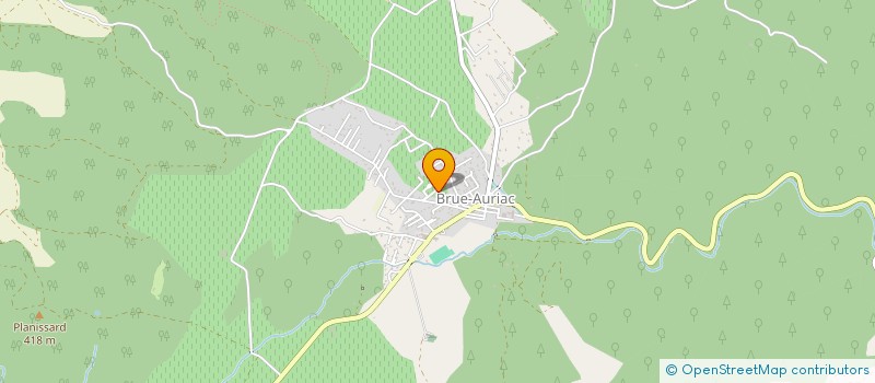localisation de l'entreprise MADAME CORALIE KAPELUSZ à BRUE-AURIAC
