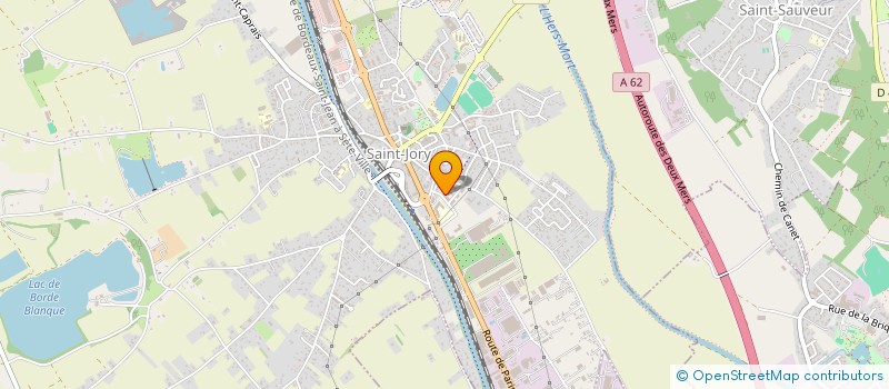 localisation de l'entreprise MADAME CORALIE KELBAN  SAINT-JORY