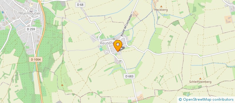 localisation de l'entreprise MADAME CORALIE KIEFER  KLEINGFT