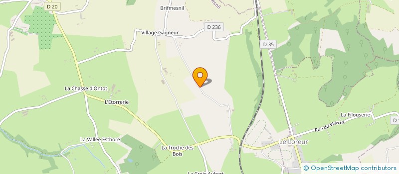 localisation de l'entreprise MADAME CORALIE LALANDE  CERENCES