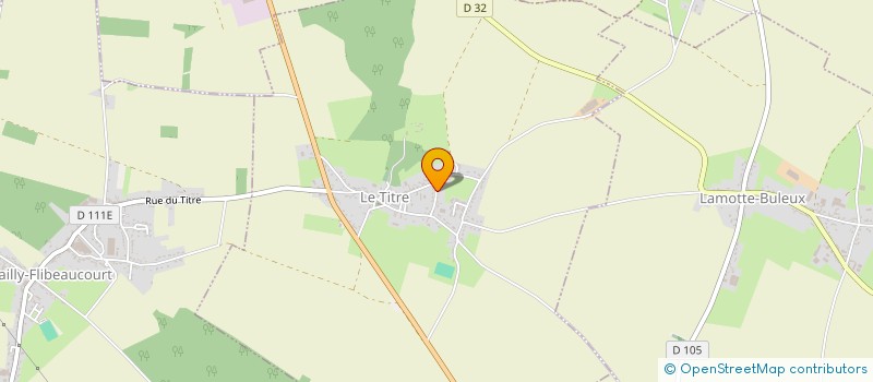 localisation de l'entreprise MADAME CORALIE LAMIDEL  LE TITRE