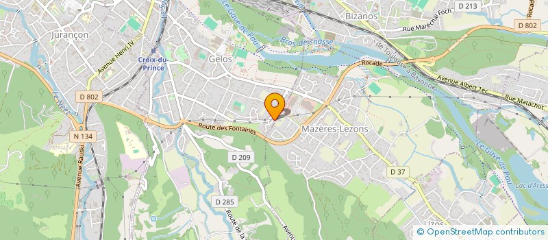 localisation de l'entreprise MADAME CORALIE LANTOINE  GELOS