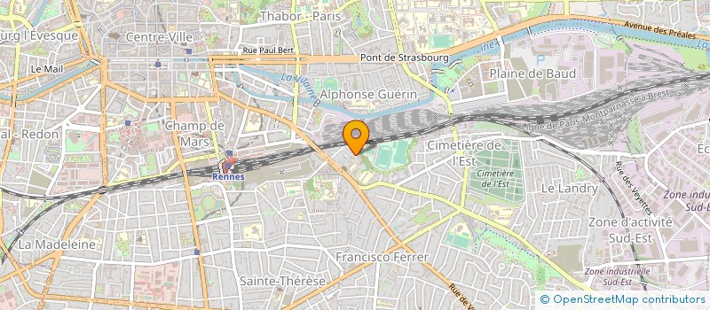 localisation de l'entreprise MADAME CORALIE LARCHE  RENNES