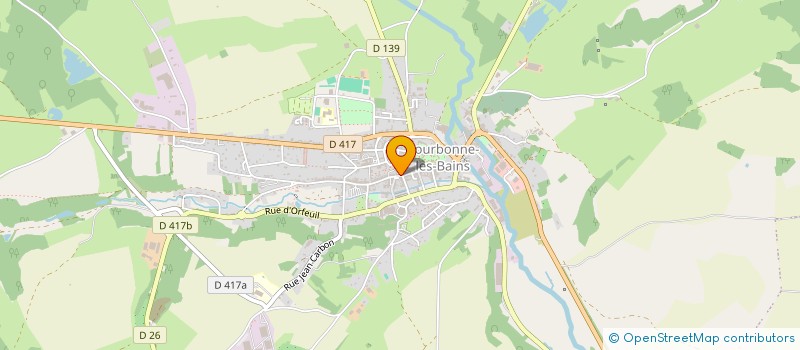 localisation de l'entreprise MADAME CORALIE LAVENU à BOURBONNE-LES-BAINS