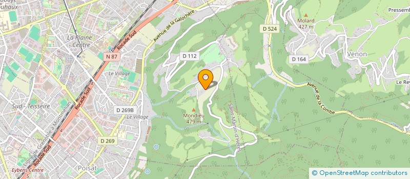 localisation de l'entreprise MADAME CORALIE LE RASLE à SAINT-MARTIN-D'HERES