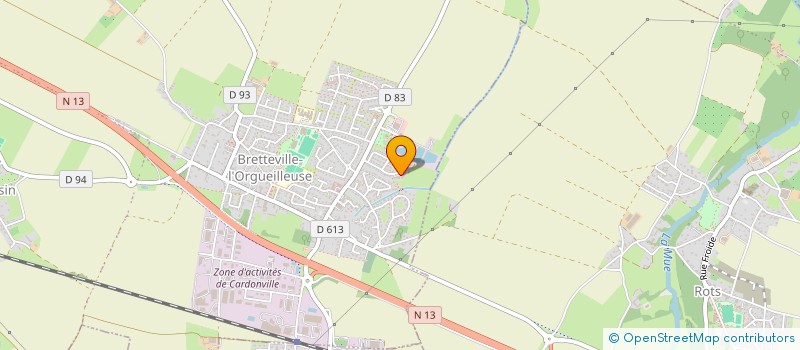 localisation de l'entreprise MADAME CORALIE LEBAS  THUE ET MUE