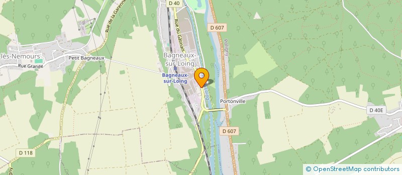 localisation de l'entreprise MADAME CORALIE LECAT à BAGNEAUX-SUR-LOING
