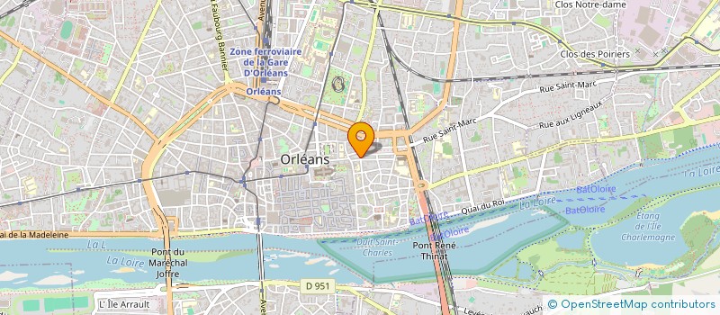 localisation de l'entreprise MADAME CORALIE LEGROUX  ORLEANS