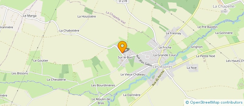 localisation de l'entreprise MADAME CORALIE LEMAITRE à LES ASPRES