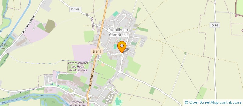 localisation de l'entreprise MADAME CORALIE LEMOINE  RUMILLY-EN-CAMBRESIS