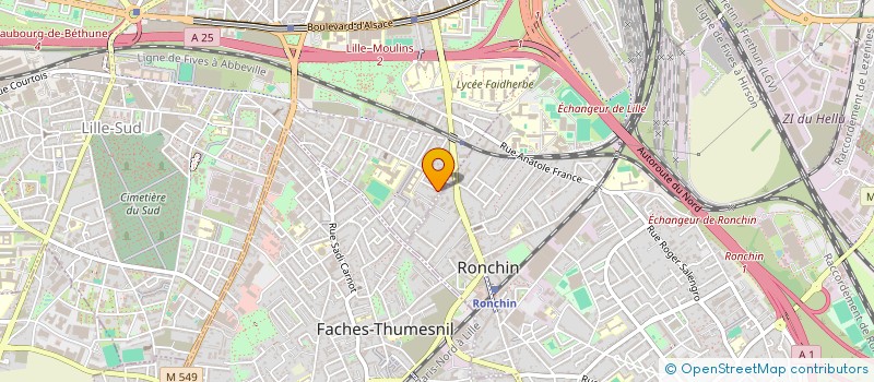 localisation de l'entreprise MADAME CORALIE LEVISSE-NORMAND à LILLE