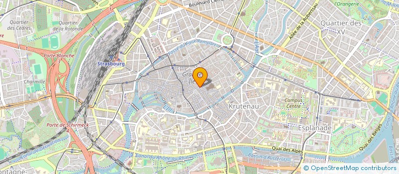 localisation de l'entreprise MADAME CORALIE LHOTE à STRASBOURG