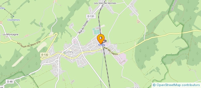 localisation de l'entreprise MADAME CORALIE LIARD  MAISONS-DU-BOIS-LIEVREMONT