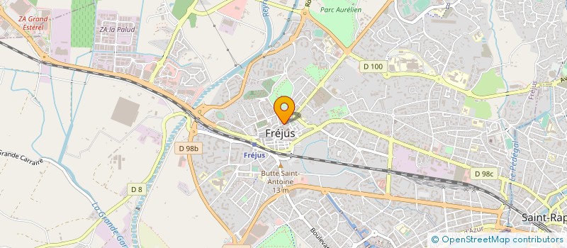 localisation de l'entreprise MADAME CORALIE LIQUETTE à FREJUS