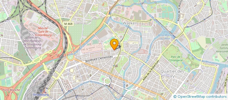 localisation de l'entreprise MADAME CORALIE LLOPIS à STRASBOURG