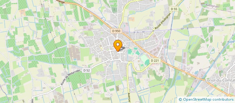 localisation de l'entreprise MADAME CORALIE LOPEZ  SARRIANS