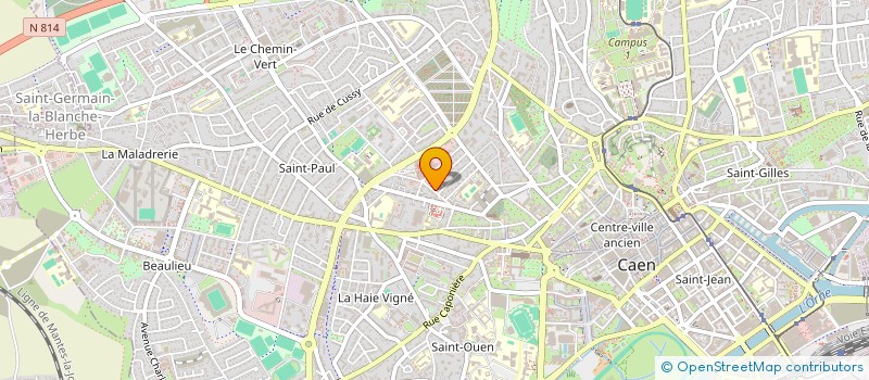 localisation de l'entreprise MADAME CORALIE LOYGUE à CAEN