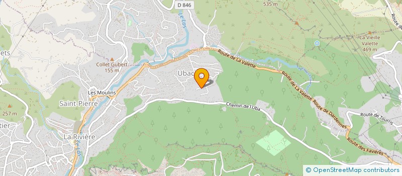 localisation de l'entreprise MADAME CORALIE LUCIANO  TOULON