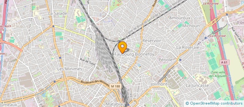 localisation de l'entreprise MADAME CORALIE MACARY à TOULOUSE