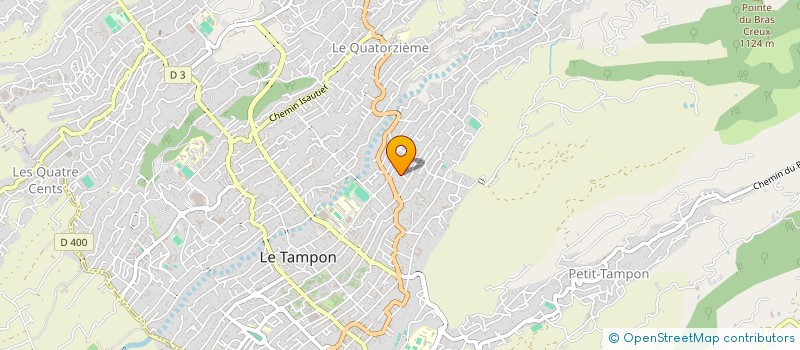 localisation de l'entreprise MADAME CORALIE MAFFRE à LE TAMPON