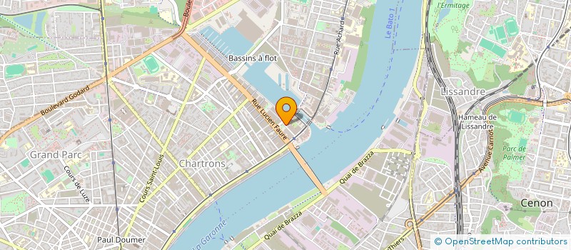 localisation de l'entreprise MADAME CORALIE MALARD  BORDEAUX