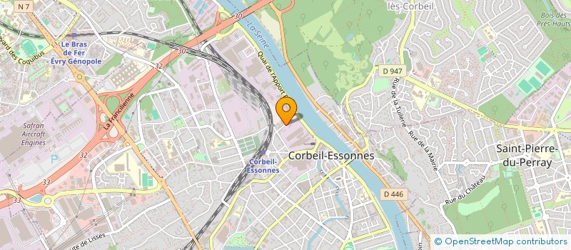 localisation de l'entreprise MADAME CORALIE MARCEL à CORBEIL-ESSONNES