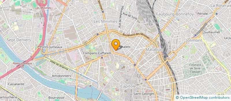localisation de l'entreprise MADAME CORALIE MARIOT à TOULOUSE