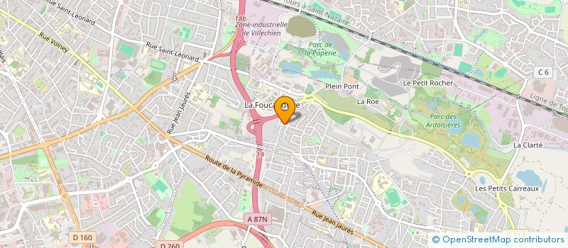 localisation de l'entreprise MADAME CORALIE MARQUIS  TRELAZE