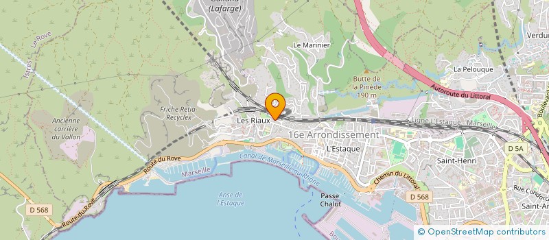 localisation de l'entreprise MADAME CORALIE MARTINEZ à MARSEILLE