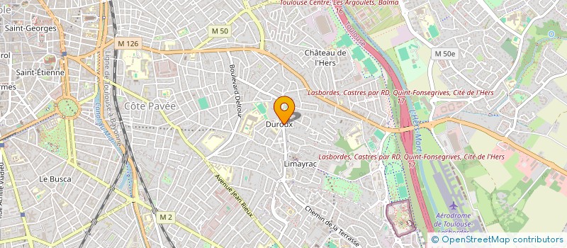 localisation de l'entreprise MADAME CORALIE MAYNADIER  TOULOUSE