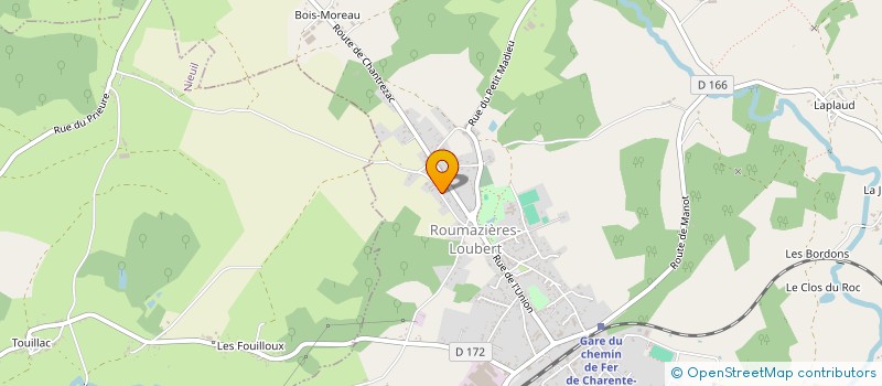 localisation de l'entreprise MADAME CORALIE MEDARD à TERRES-DE-HAUTE-CHARENTE