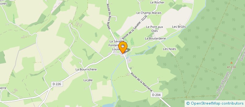 localisation de l'entreprise MADAME CORALIE MEGLINKY à L'OREE-D'ECOUVES