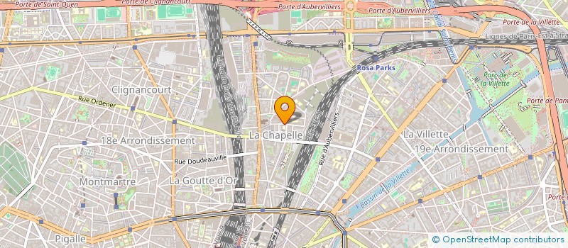 localisation de l'entreprise MADAME CORALIE MENSEAU  PARIS