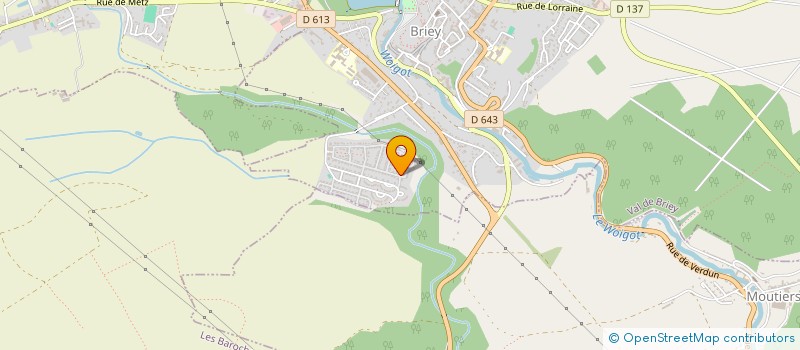 localisation de l'entreprise MADAME CORALIE MERTZ  JARNY