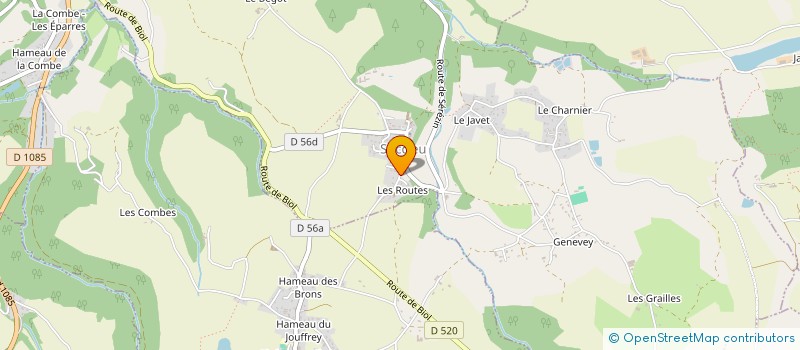 localisation de l'entreprise MADAME CORALIE MICHEL  SUCCIEU