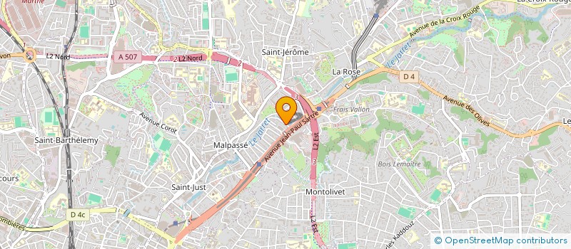 localisation de l'entreprise MADAME CORALIE MIKAIL à MARSEILLE