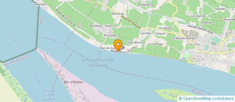 localisation de l'entreprise MADAME CORALIE MIOT  BOURG