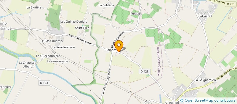 localisation de l'entreprise MADAME CORALIE MONTES  BLAISON-SAINT-SULPICE