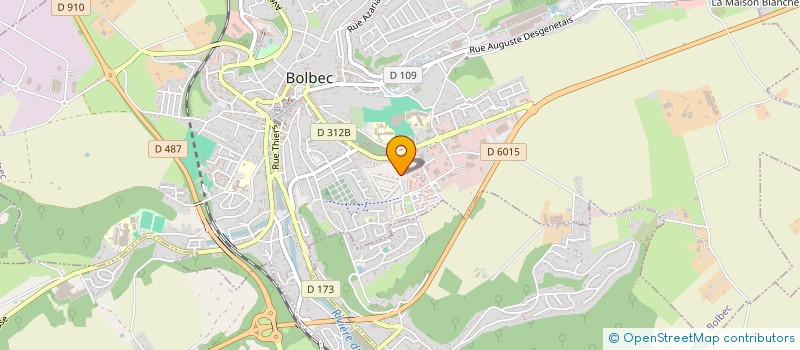 localisation de l'entreprise MADAME CORALIE MOTTE  BOLBEC