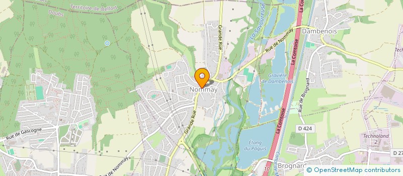 localisation de l'entreprise MADAME CORALIE NAEGELEN  NOMMAY