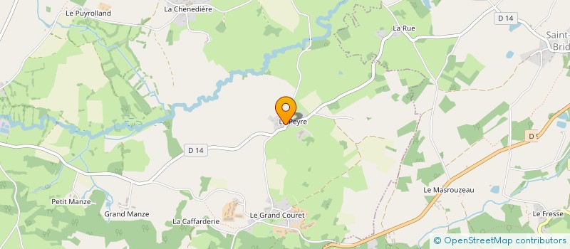 localisation de l'entreprise MADAME CORALIE NATUREL à SAINT-AGNANT-DE-VERSILLAT