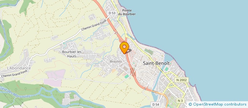 localisation de l'entreprise MADAME CORALIE NAZE  SAINT-BENOIT