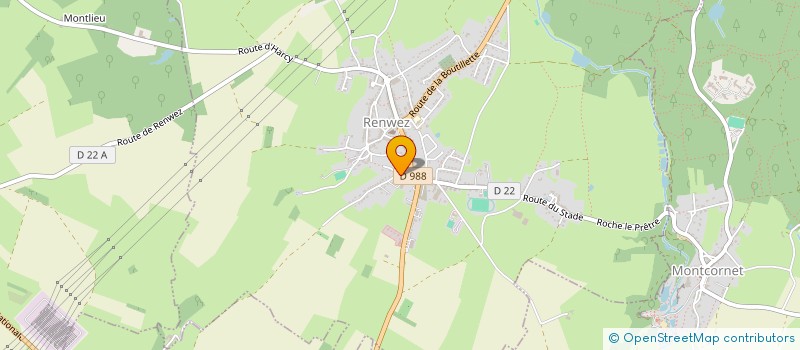 localisation de l'entreprise MADAME CORALIE NEMORIN  RENWEZ