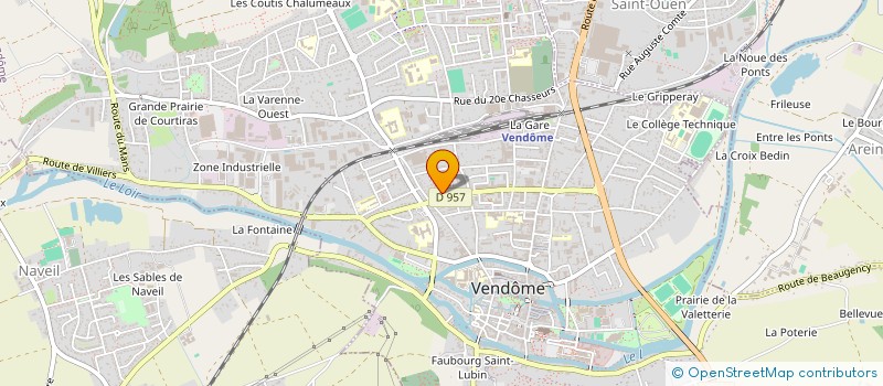 localisation de l'entreprise MADAME CORALIE NONET  VENDOME