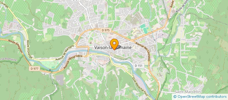 localisation de l'entreprise MADAME CORALIE NORAZ  VAISON-LA-ROMAINE