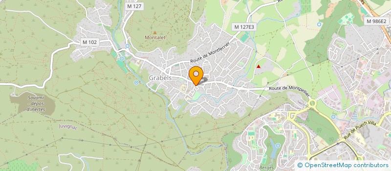 localisation de l'entreprise MADAME CORALIE NORMAND à GRABELS