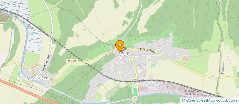 localisation de l'entreprise MADAME CORALIE OLLMANN  FOUG